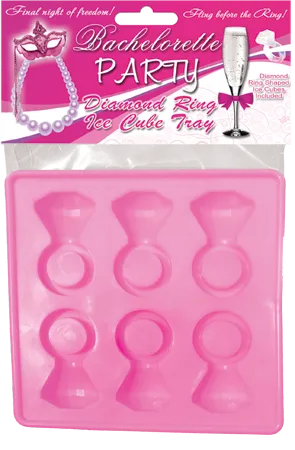 Enhancers Diamond Ice Cubs Tray 2 Pack Hott Products Unlimited