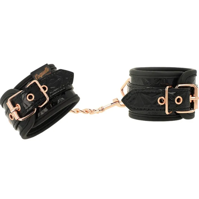 Restraints You2Toys Coquette Fantasy BDSM luxury leather handcuffs