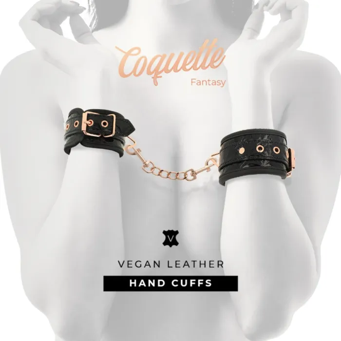 Restraints You2Toys Coquette Fantasy BDSM luxury leather handcuffs