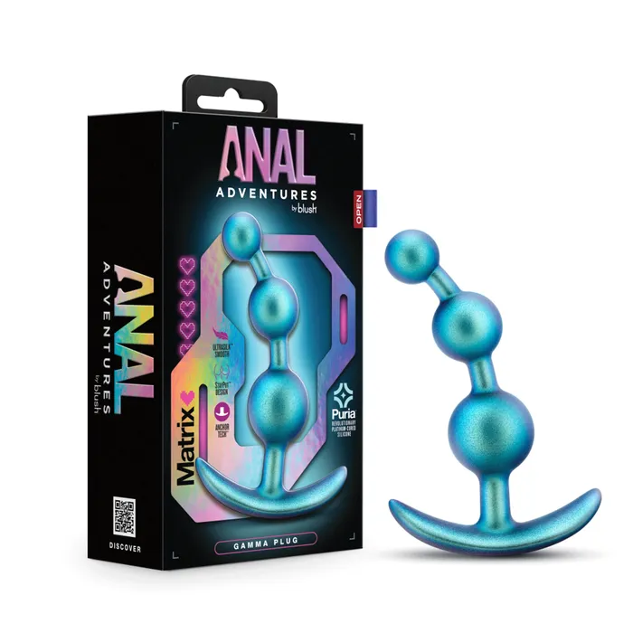 Anal Adventures Matrix Gamma Plug Blush Novelties Anal