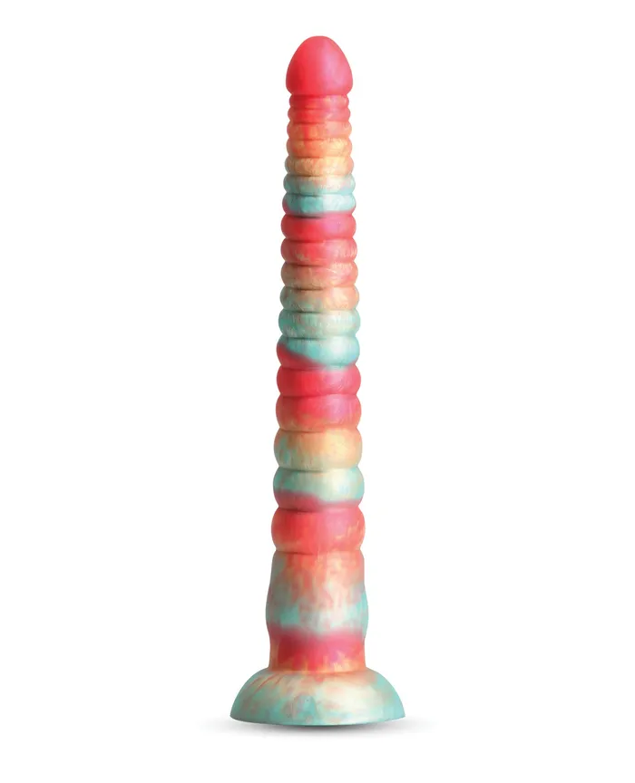 Colours Stacked 12 Dildo RedGold Ns Novelties INC Dildos