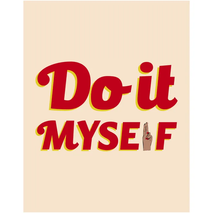 Male Sex Toys Art Print Do it Myself WinkWink