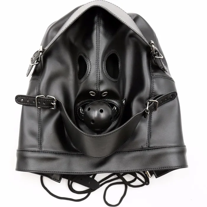 Bondage Hood Headgear Mouth Gag Own Pleasures Couples