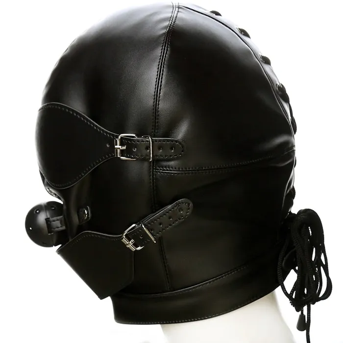 Bondage Hood Headgear Mouth Gag Own Pleasures Couples