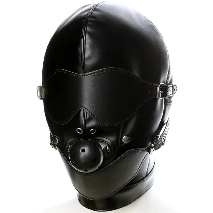 Bondage Hood Headgear Mouth Gag Own Pleasures Couples