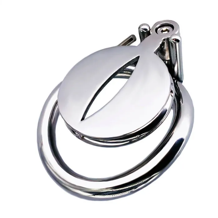 CC97 Circular Arc Clasp Flat Chastity Lock CHASTITY CAGE CO Male Sex Toys