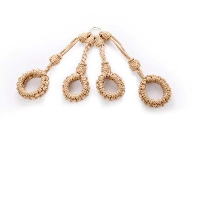 Couples House of Dasein Cuffs Shackles Shibari Rope Hogtie Restraints Handcuffs Ankle Cuffs Bdsm Bondage Kit