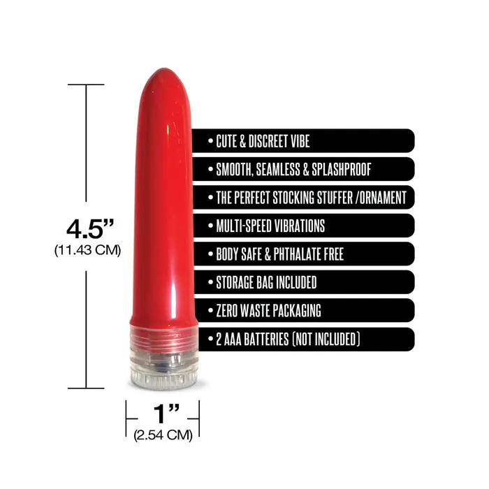 Naughty List Gift Socks And A Sex Toy Bullet Vibrator With Storage Bag Global Novelties LLC Female Sex Toys