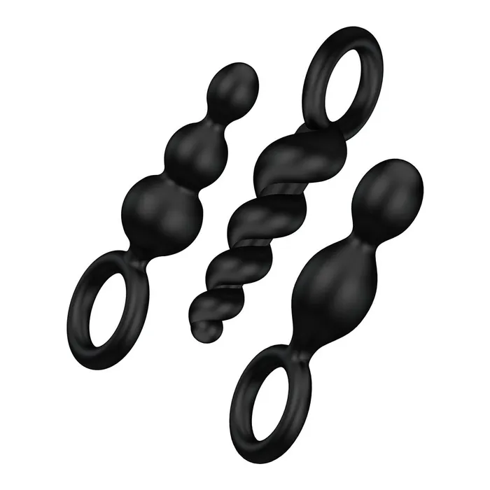 Satisfyer Anal Satisfyer Booty Call Set of 3 Black