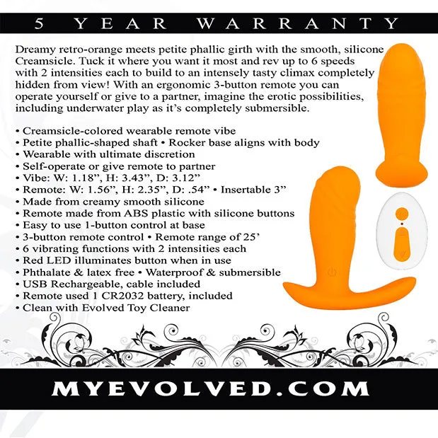 Vibrators Evolved Novelties Creamsicle