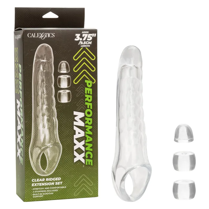 Anal CalExotics Performance Maxx Clear Extension Kit Anal CalExotics Performance Maxx Clear Extension Kit