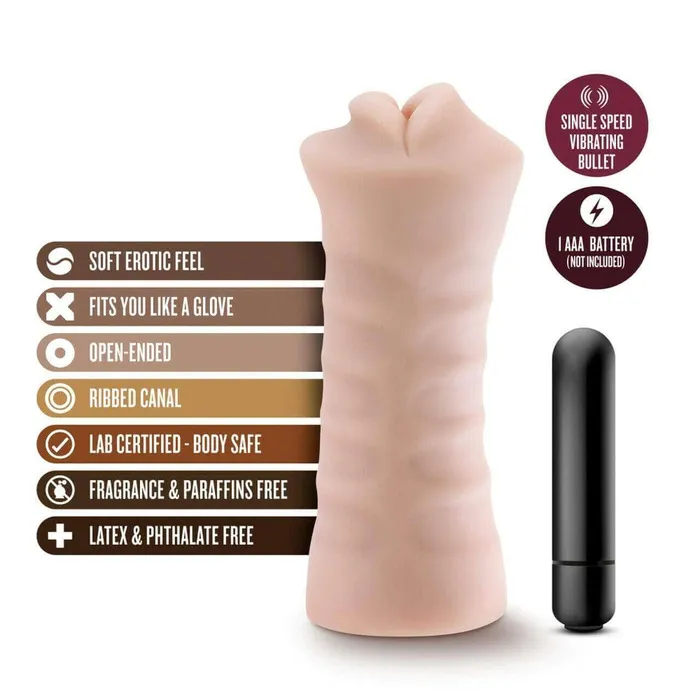 Blush M for Men Angie Male Masturbator Vanilla Male Sex Toys Blush M for Men Angie Male Masturbator Vanilla Male Sex Toys