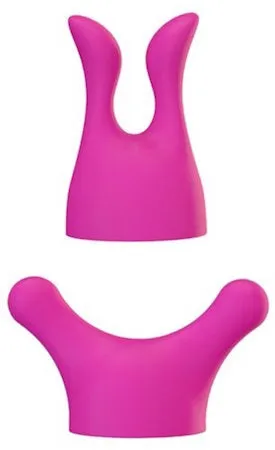 Calvista Vibrators Palm Body Massager Heads Twin Pack Finger And Curve
