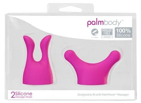 Calvista Vibrators Palm Body Massager Heads Twin Pack Finger And Curve