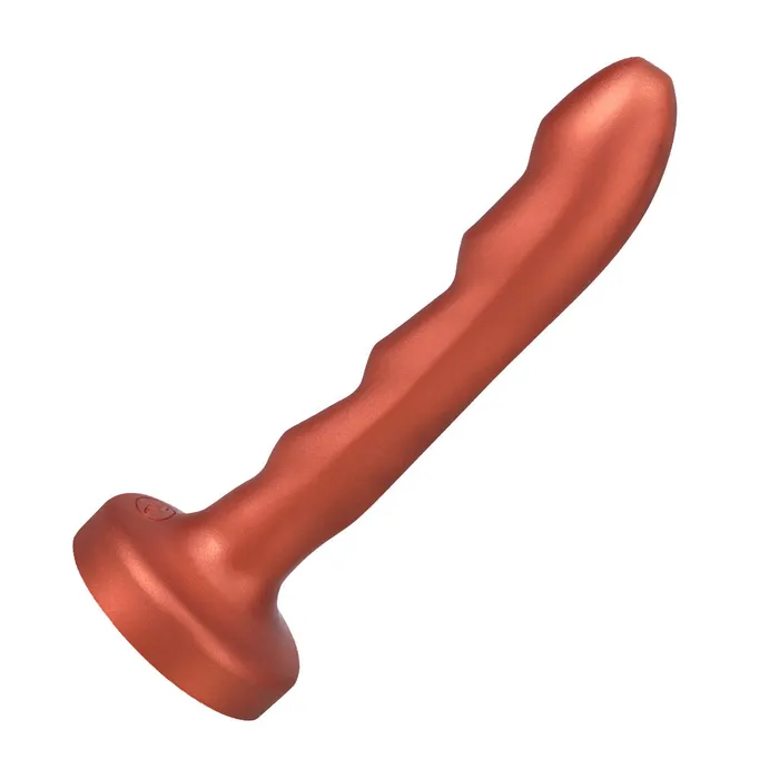 Dildos The Tantus Charmer Silicone Dildo Copper STOCKROOM