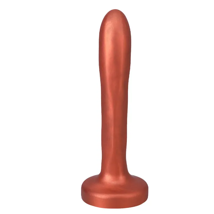 Dildos The Tantus Charmer Silicone Dildo Copper STOCKROOM