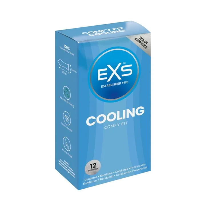 EXS Cooling Condoms 12pk EXS Vibrators