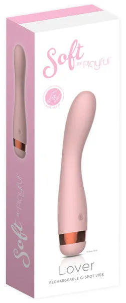 Female Sex Toys Playful Lover by Soft by Playful Rechargeable GSpot Vibrator