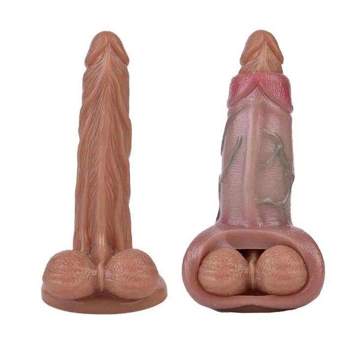 Male Sex Toys Penis Sleeve Lifelike Penis Sleeves Safystyle