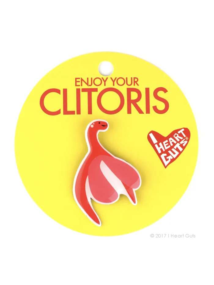 Anal I Heart Guts I Heart Guts Clitoris Pin