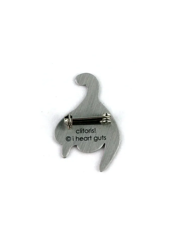 Anal I Heart Guts I Heart Guts Clitoris Pin