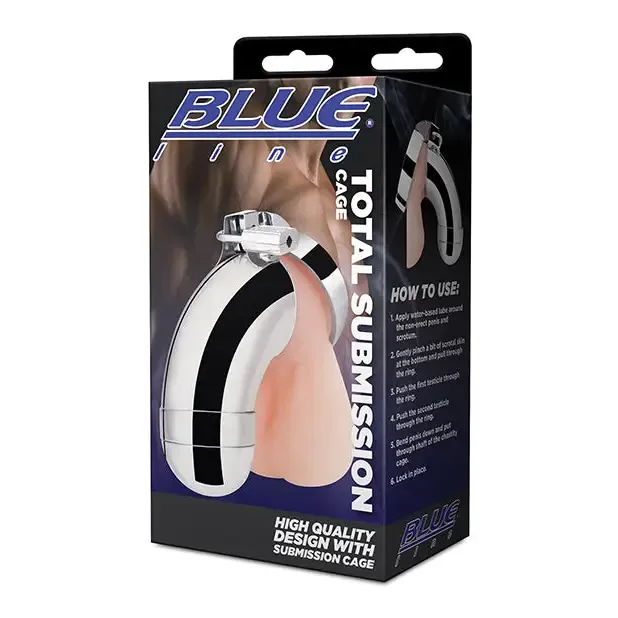 Blue Line Submission Cage Silver Electric Eel INC Vibrators