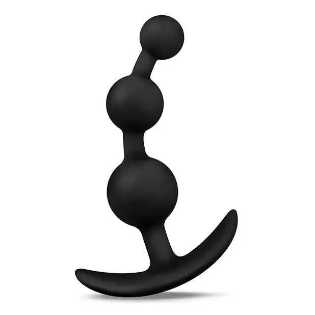 Blush Anal Blush Anal Adventures Platinum Silicone Small Anal Beads Plug