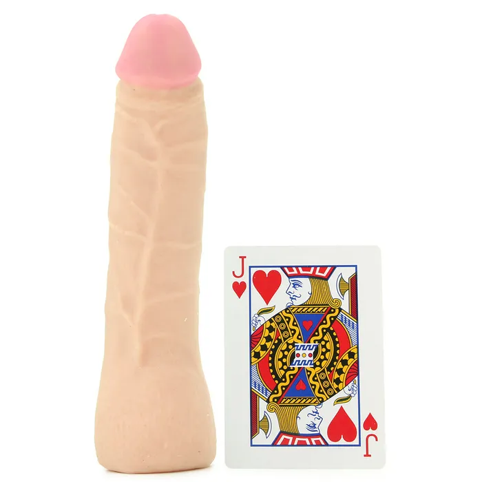 Dildos Doc Johnson 7 Inch Thin ULTRASKYN VacULock Dildo in White