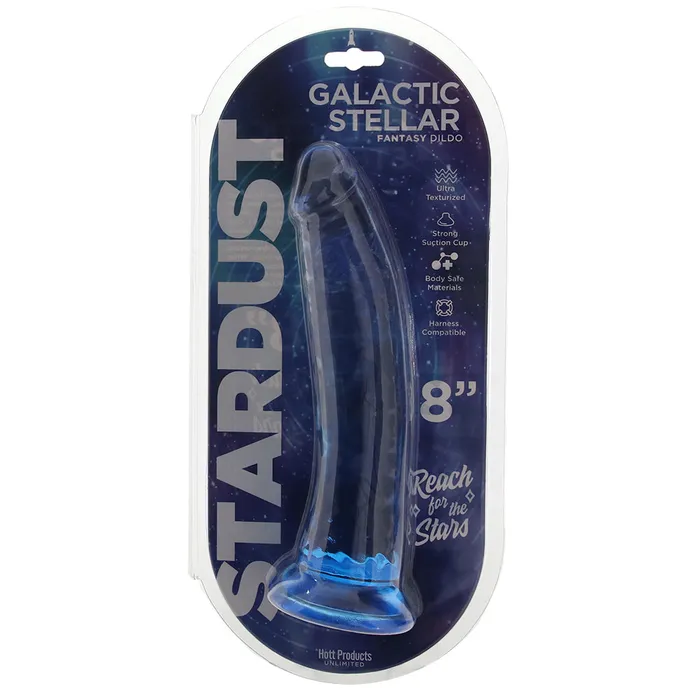 Dildos Stardust Galactic Stellar 8 Inch Dildo Hott