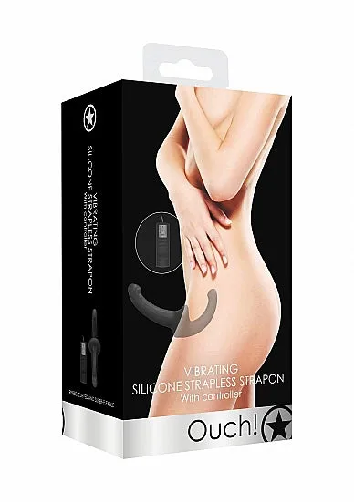 Female Sex Toys HonourSkintwocom Vibrating Silicone Strapless Strap On Black Female Sex Toys HonourSkintwocom Vibrating Silicone Strapless Strap On Black