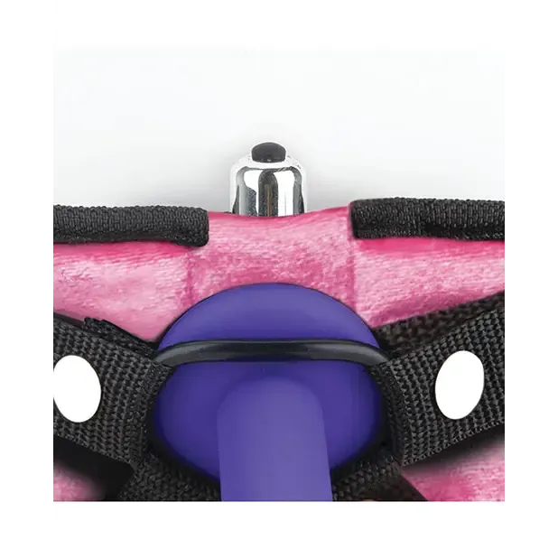 Lux Fetish Neoprene StrapOn Harness Black Lux Fetish Female Sex Toys