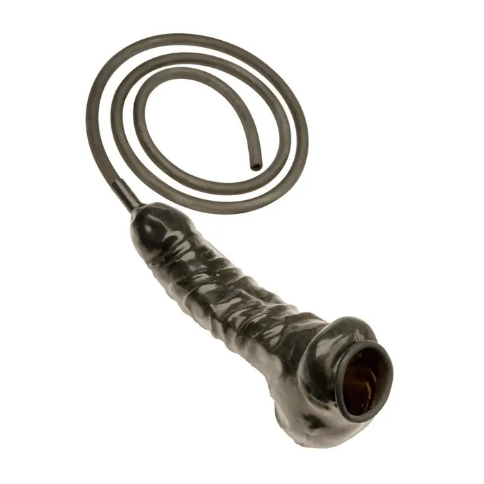 Male Sex Toys REGULATION Rubber Cock Ball Sheath with Piss Tube