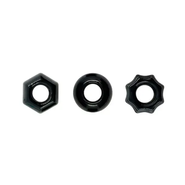 Male Sex Toys Renegade Chubbies Cock Rings 3Pack Blue NS Novelties Male Sex Toys Renegade Chubbies Cock Rings 3Pack Blue NS Novelties
