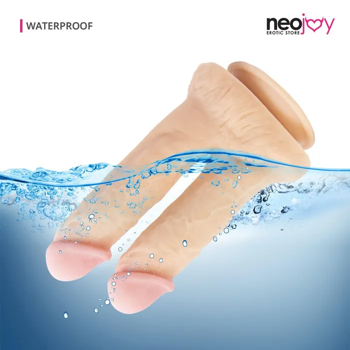 Neojoy Dildos Neojoy Realistic Dual Dildo With Strong Suction Cup And Balls Lifelike GSpot Anal Penetration 15cm 59 inch