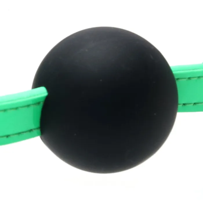 ns novelties Couples Electra Play Things Ball Gag in Neon Green ns novelties Couples Electra Play Things Ball Gag in Neon Green
