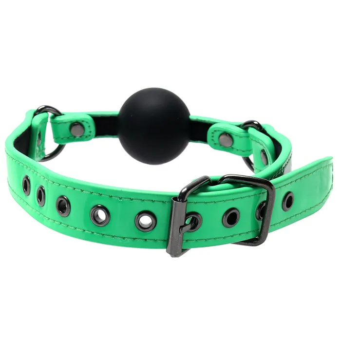 ns novelties Couples Electra Play Things Ball Gag in Neon Green ns novelties Couples Electra Play Things Ball Gag in Neon Green