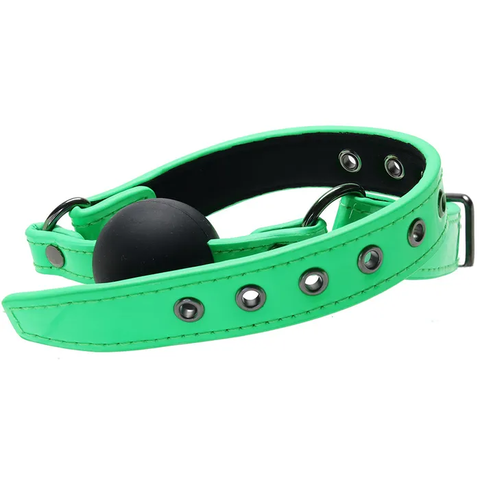 ns novelties Couples Electra Play Things Ball Gag in Neon Green ns novelties Couples Electra Play Things Ball Gag in Neon Green