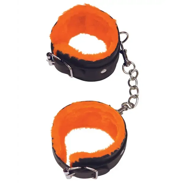 The 9s Orange is the New Black Wrist Love Cuffs Icon Brands INC Dildos The 9s Orange is the New Black Wrist Love Cuffs Icon Brands INC Dildos