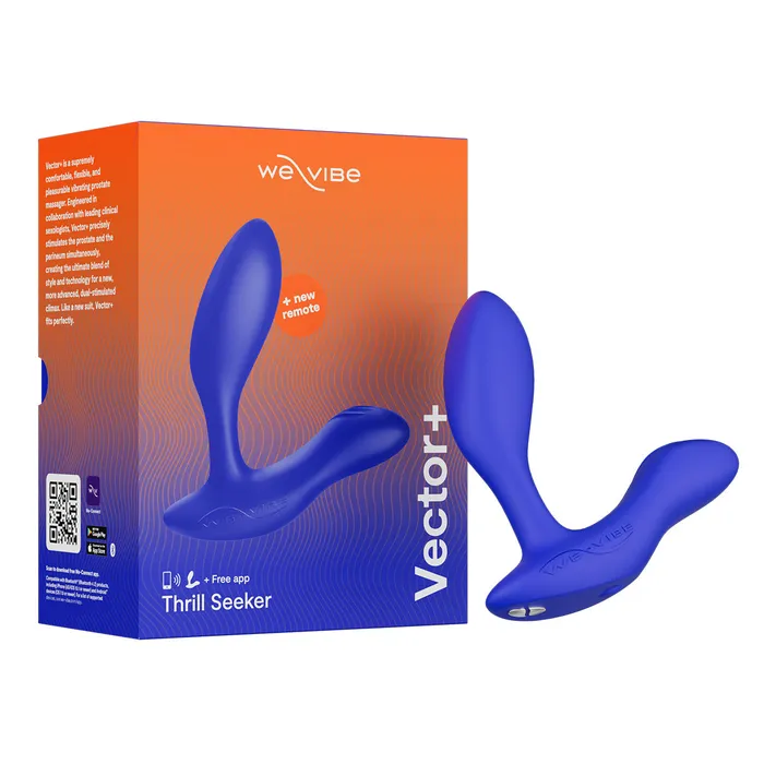 WeVibe WeVibe Vector Vibrating Prostate Massager Royal Blue Anal