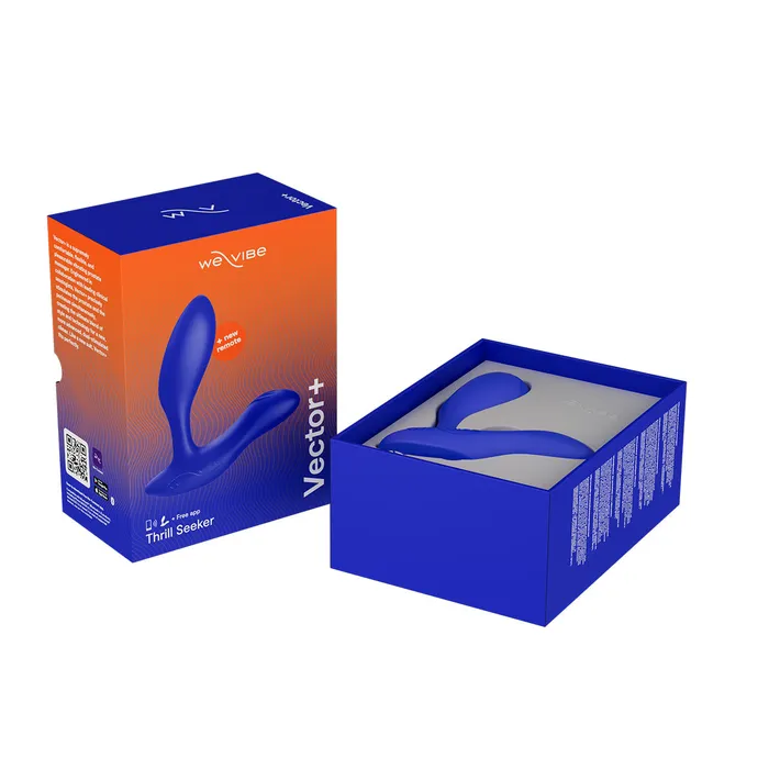 WeVibe WeVibe Vector Vibrating Prostate Massager Royal Blue Anal