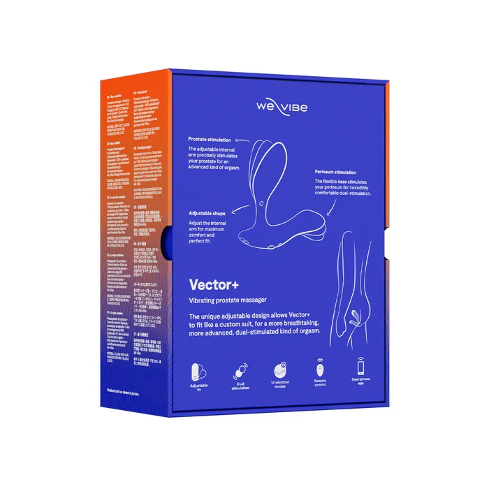 WeVibe WeVibe Vector Vibrating Prostate Massager Royal Blue Anal