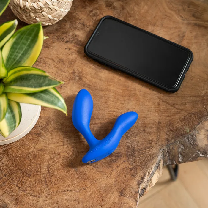 WeVibe WeVibe Vector Vibrating Prostate Massager Royal Blue Anal