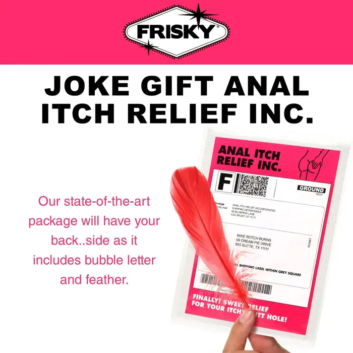 XR Brands Anal Anal Itch Relief Joke Gift