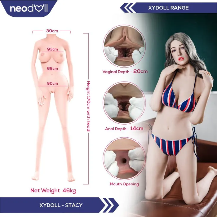 XYDoll Stacy Silicone TPE Hybrid Sex Doll Gel Breast 170cm Natural XY Doll Male Sex Toys XYDoll Stacy Silicone TPE Hybrid Sex Doll Gel Breast 170cm Natural XY Doll Male Sex Toys
