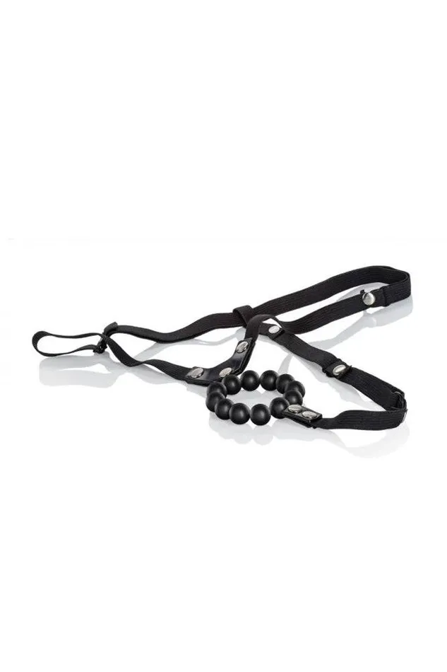 Cal Exotics Male Sex Toys Cal Exotics Lovers Thong With Stroker Beads
