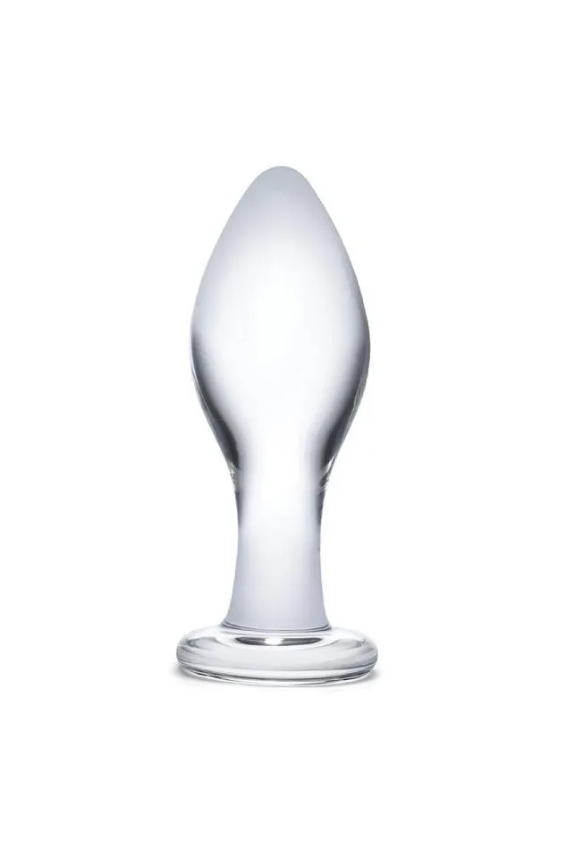 Electric Eel Anal Gls Classic 4 Glass Butt Plug Clear