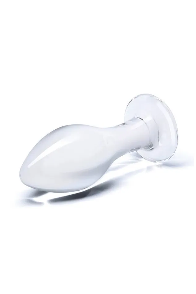 Electric Eel Anal Gls Classic 4 Glass Butt Plug Clear