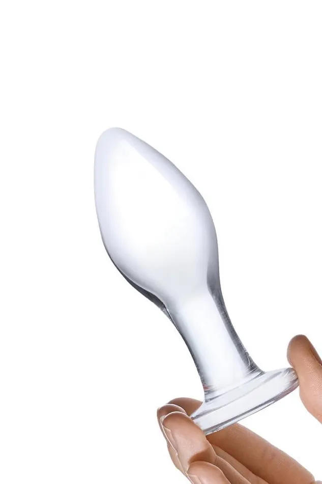 Electric Eel Anal Gls Classic 4 Glass Butt Plug Clear