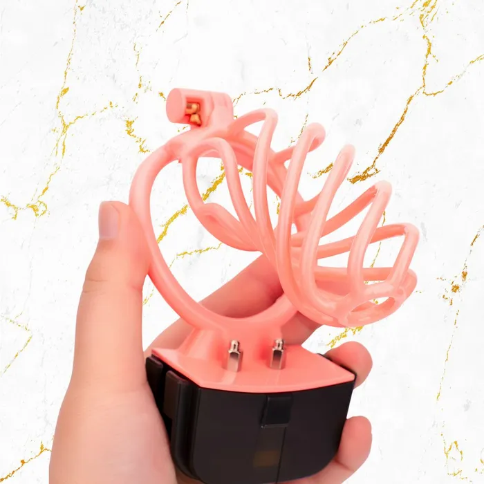 Electric Shock Chastity device Twisted Manhood ErgoMe Oxyshop Male Sex Toys