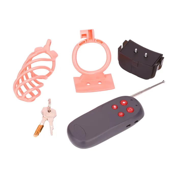 Electric Shock Chastity device Twisted Manhood ErgoMe Oxyshop Male Sex Toys